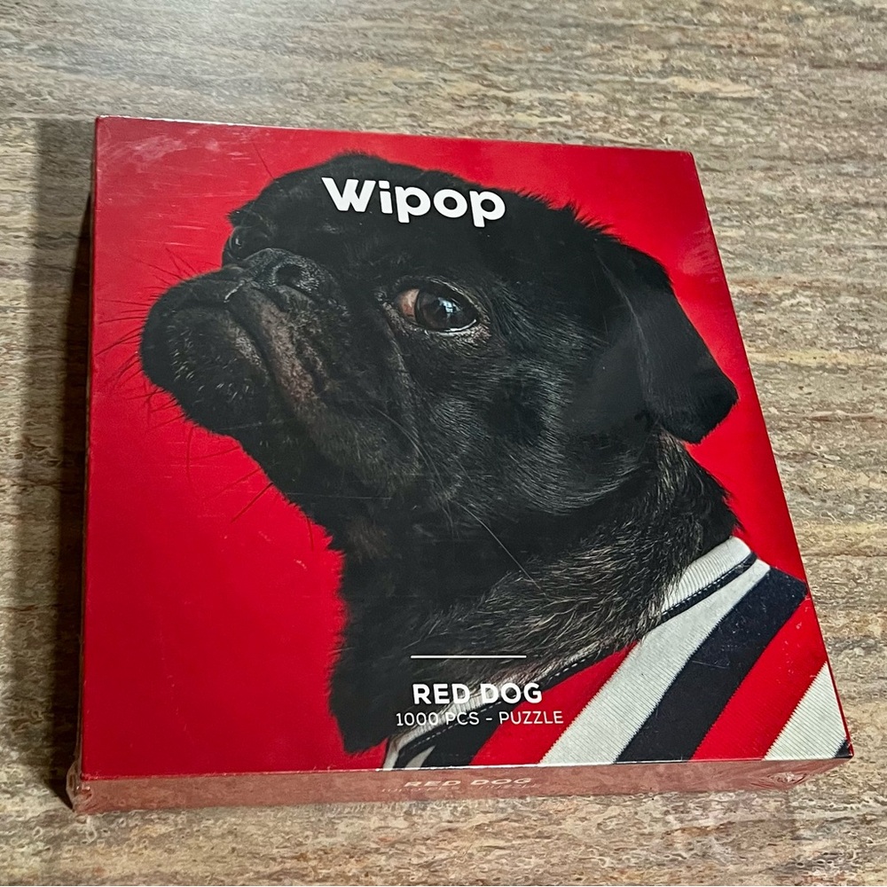 New Wipop red dog 1000-piece puzzle